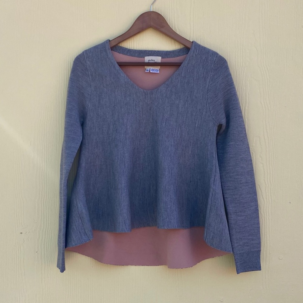 Atelier Camille Sweatshirt in Gray Size XS